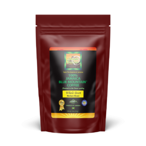 100% Jamaica Blue Mountain Medium Roasted & Ground Whole Bean Coffee